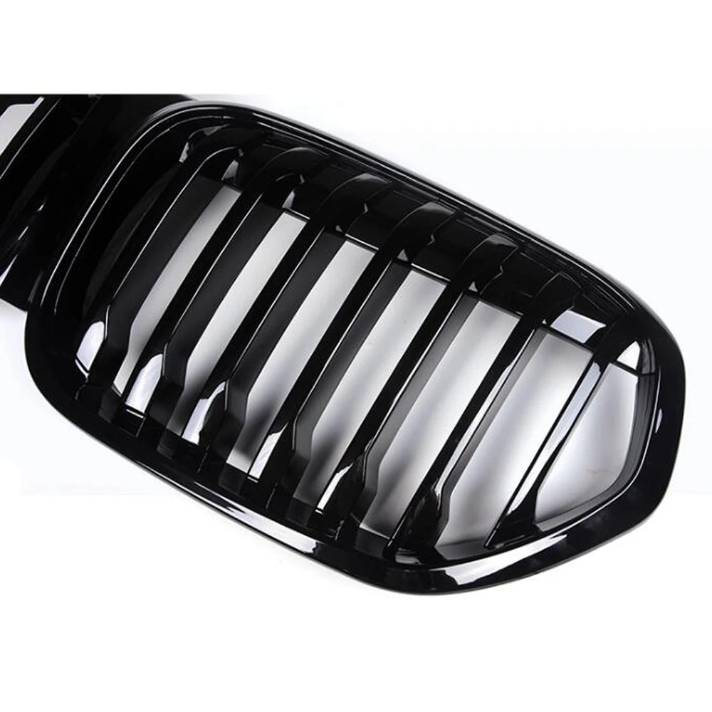 Gloss Black Front Bumper Kidney Grill Grilles for BMW X1 F48 2020 2021 xDrive25i M Sport xDrive25d Xline styling | Автомобили и