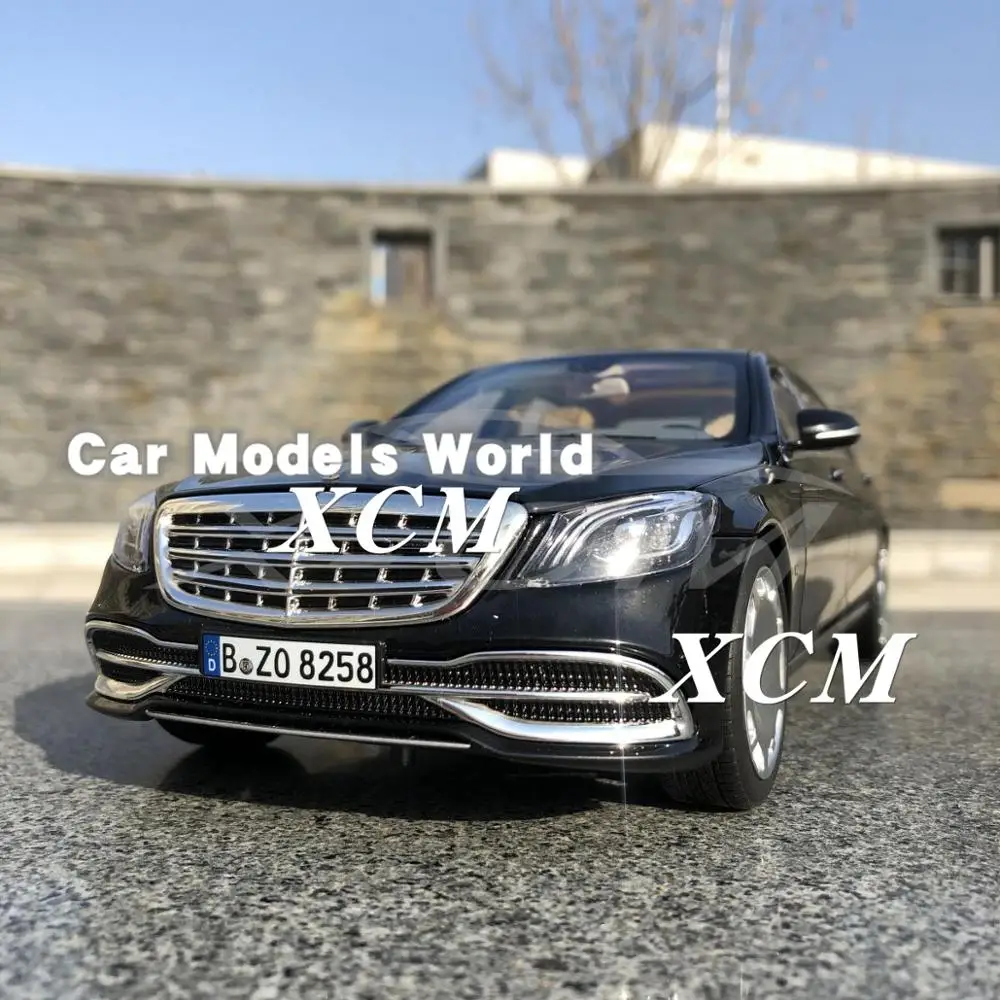 Литая модель автомобиля для Norev S650 2018 1:18 (черный) + маленький подарок!|Наземный
