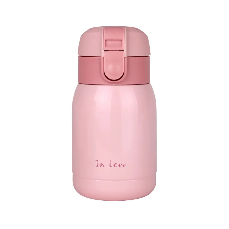 200ml/360ml Cute Portable Kids Water Bottle High Quality Double Walled Thermos Creative Thermal Cup |