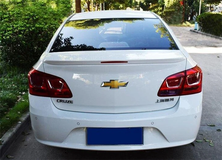 Для Chevrolet спойлер Cruze АБС пластик для автомобиля заднее крыло Праймер цвет задний
