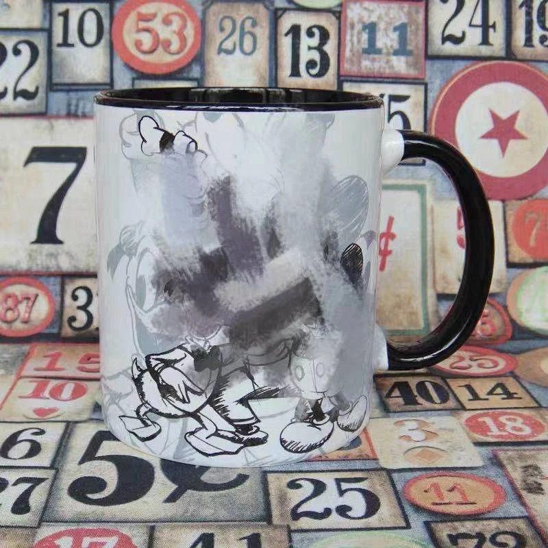 

Sketch Coffee Cup Ceramic Retro Water Cup