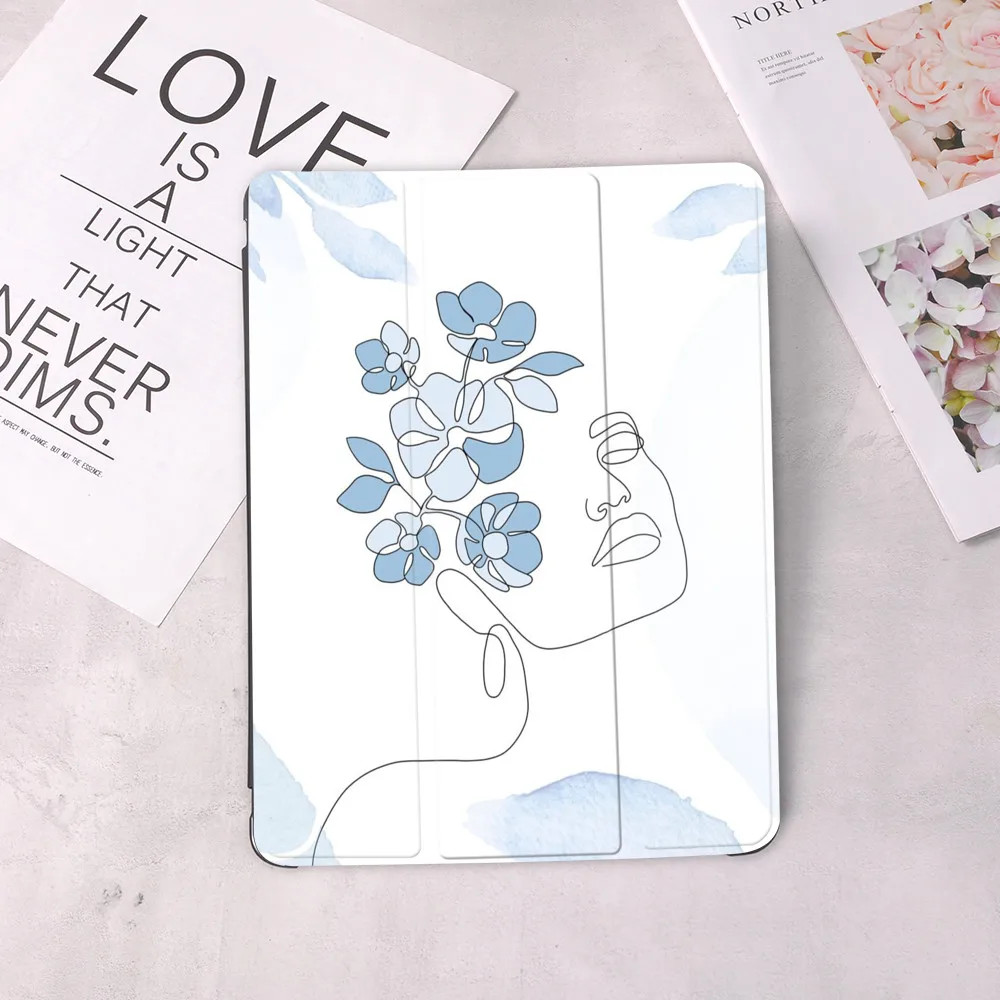 

Чехол для iPad, художественный скандинавский минималистический абстрактный чехол для iPad 10,9 дюймов Air 4 2020 9,7 дюйма 5th 6th 10,2 8th 7th 12,9 дюйма Mini 4 5