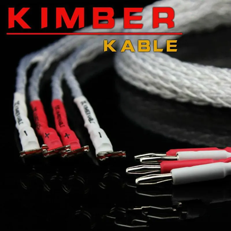 Аудио кабель Kimber Kable 8AG OCC silver fever основной динамика Hi Fi усилитель линия обновления|