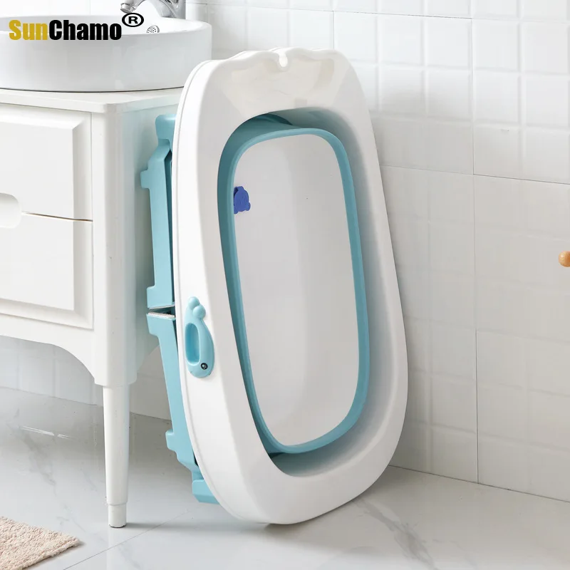 Горячая Распродажа 2021 Детская ванна складное ведро для купания новорожденных