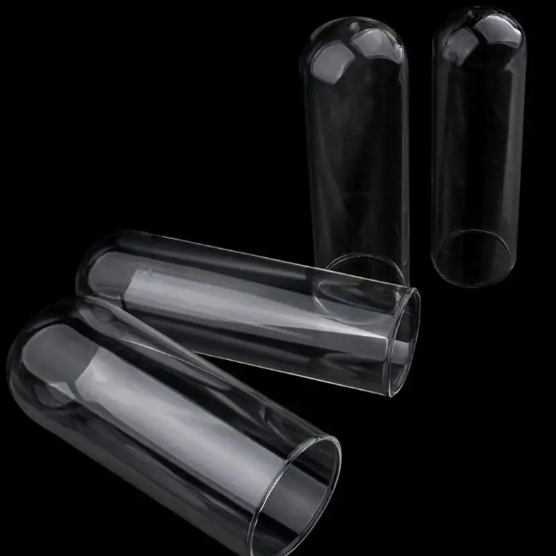 Анальная пробка с полым стеклом прозрачный Массажер для интима и любви