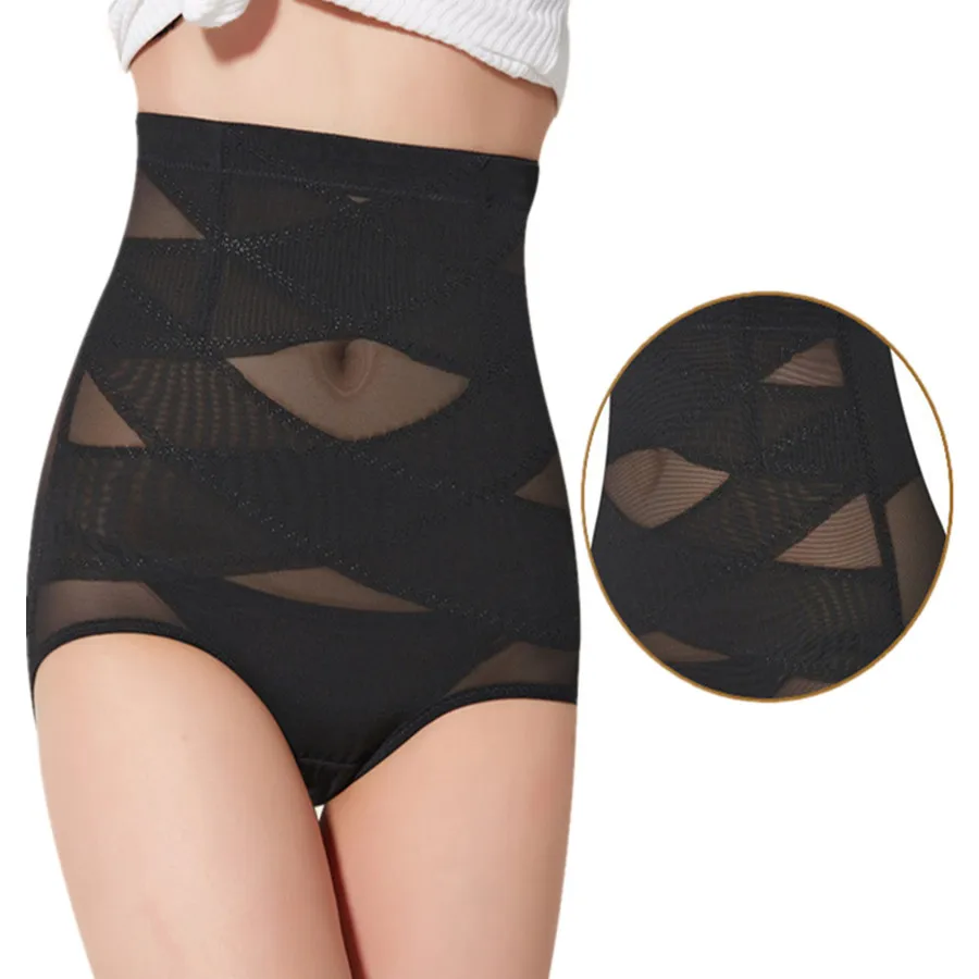 Женские утягивающие штаны с высокой талией для живота бесшовные брюки