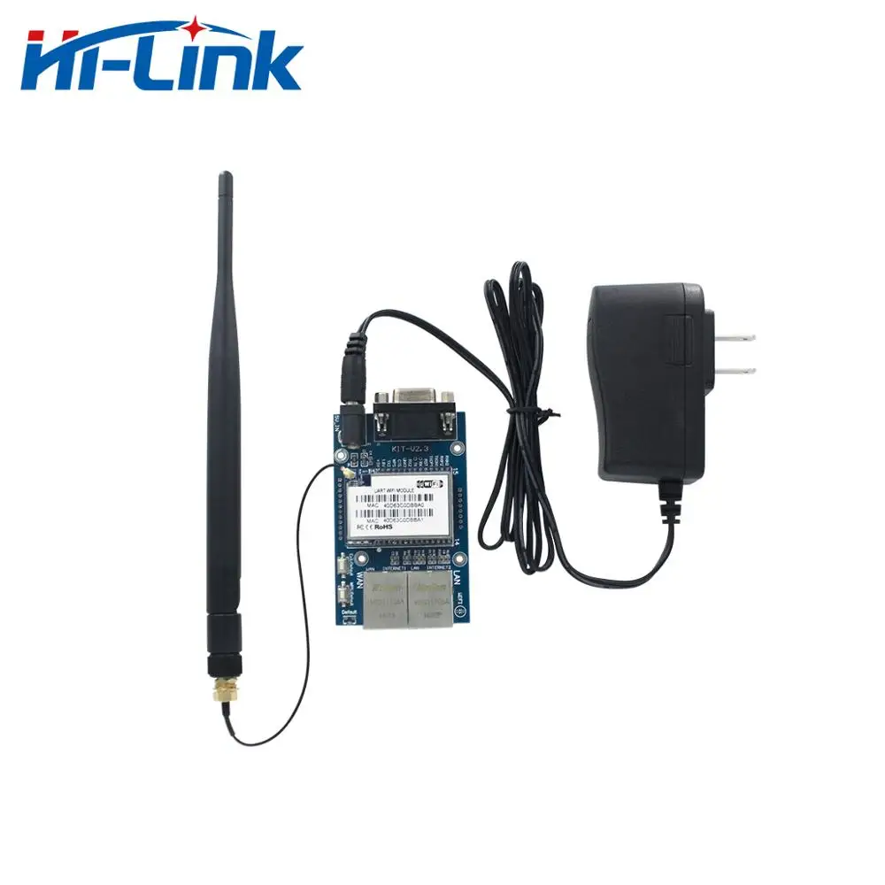 Бесплатная доставка MT7628N двойной сетевой WiFi модуль комплект HLK RM04N с тестовой