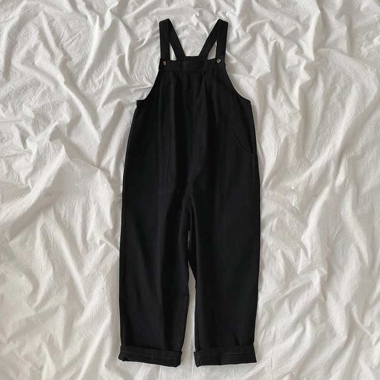 Женские Свободные Комбинезоны на бретельках хлопковый комбинезон свободные