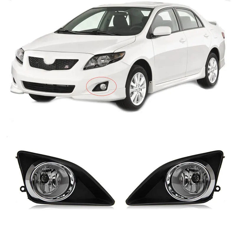 Противотуманные фары для Toyota Corolla Altis 2008 2009 2010 детали переднего бампера