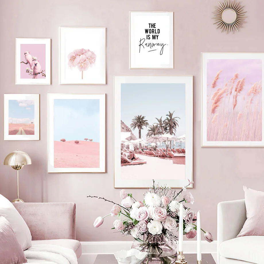 

Reed Dandelion Dolphin Flower Sea Beach Wall Art Canvas Painting Nordic Posters And Prints Wall Pictures For Living Room Decor