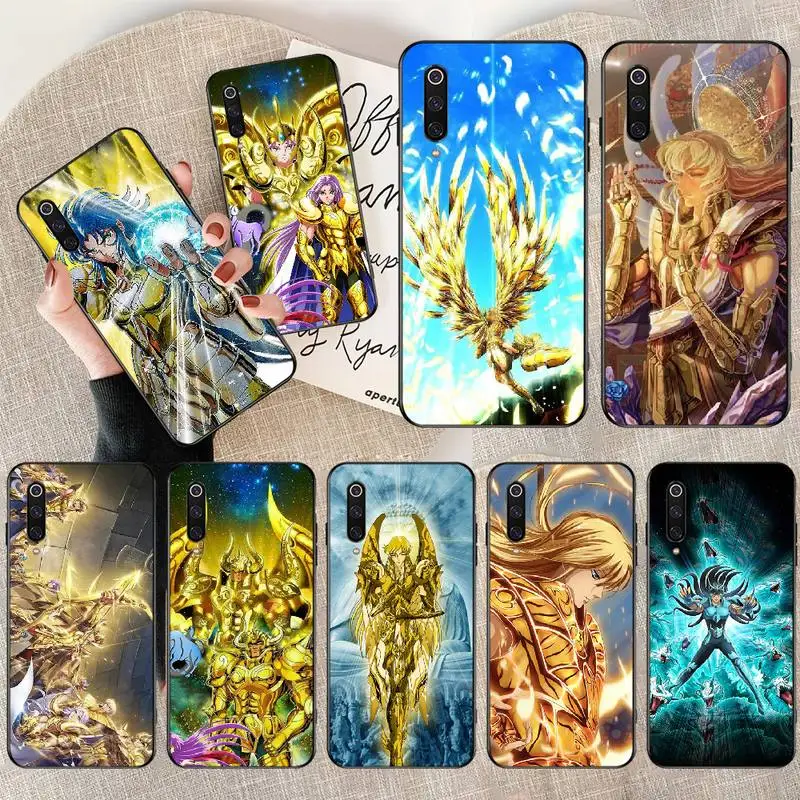 PENGHUWAN Saint Seiya роспись своими руками блестящая фотография для Redmi Note 8 8A 7 6 6A 5 5A 4 4X 4A Go