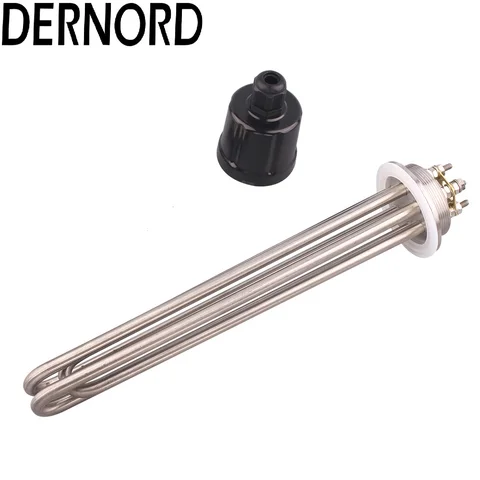 DERNORD Погружной нагреватель 2 дюйма 3/4-12кВт  SUS304 220/380В