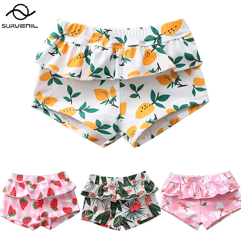 

Swimming Trunks for Girls Bathing Panties for Children Unicorn Strawberry Panty Swimsuit Girl Toddler Baby Kids Swim Pool Shorts