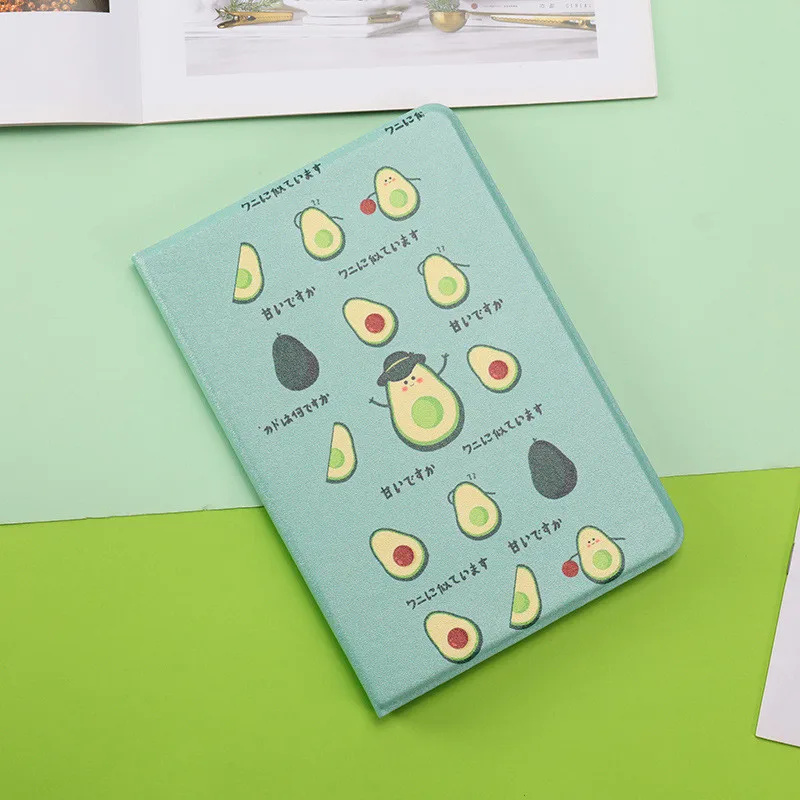 

Case for iPad 10.2 7th Gen iPad Air 3 Pro 10.5'' Shock Proof Fashion Print Avocado Smart Cover for iPad 9.7 2017/2018 Air 1 2