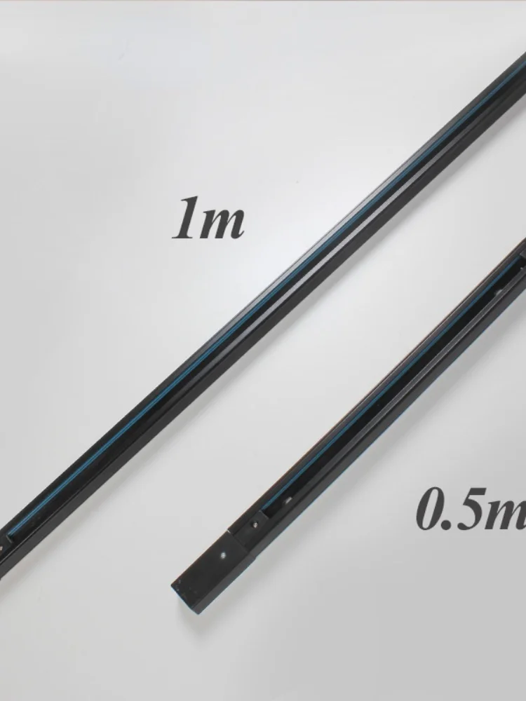 

Nordic Modern style LED tracklight rail black white 0.5 for ceiling spotlight aluminum + copper wire