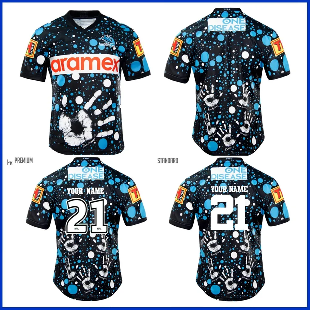 2021 CRONULLA в виде пасти акулы коренным тренировочные шорты Джерси размер S M L XL XXL 3XL 4XL