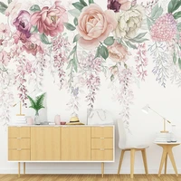 custom photo wallpaper modern hand painted vintage rose flower murals living room tv sofa bedroom home decor papel de parede 3 d
