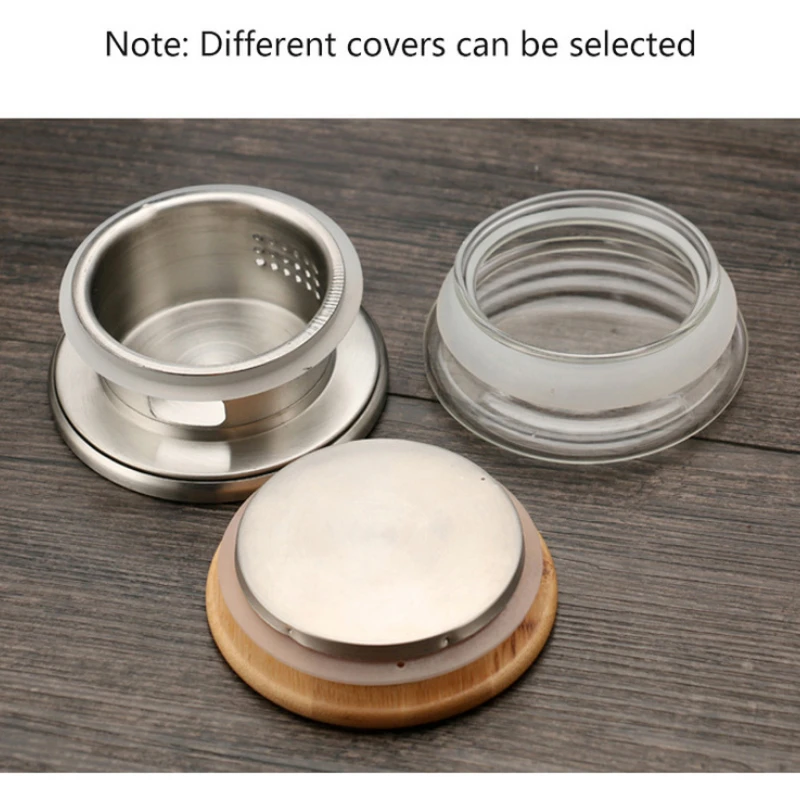 

Large Capacity Glass Handle Cold Water Kettle Transparent Heat Resistant Juice Teapot Pitcher Water Jug Kettle With Bamboo Lid