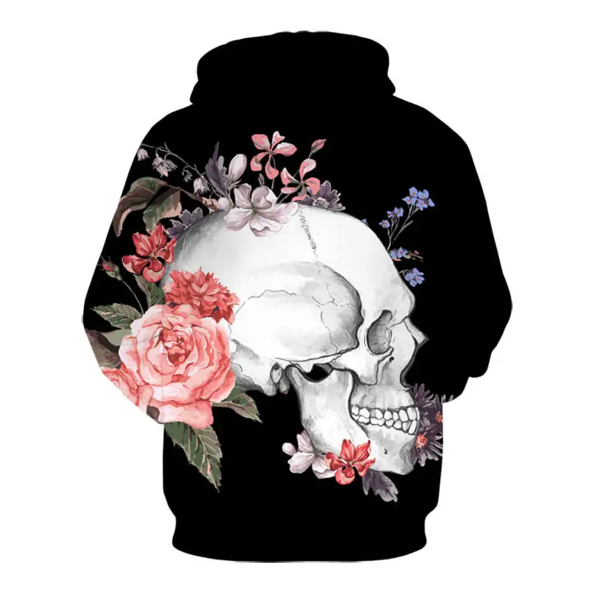 

Fasion Funny Streetwear Skull 3d Printed Sweatshirt Hoodie Men Sweatshirt Pullover Casual Jacket Tracksuit