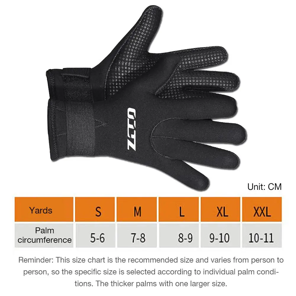 Неопреновые износостойкие перчатки для дайвинга 5 мм подводной охоты