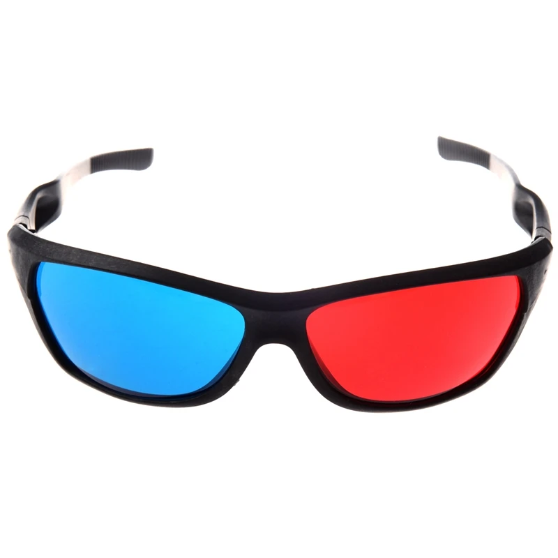 Red-blue / Cyan Anaglyph Simple style 3D Glasses movie game (Extra Upgrade Style) | Электроника