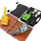 Направляющая для дрели, карманный джиг из АБС-пластика для дюбелей, 6810 мм, регулируемый, для работ по дереву