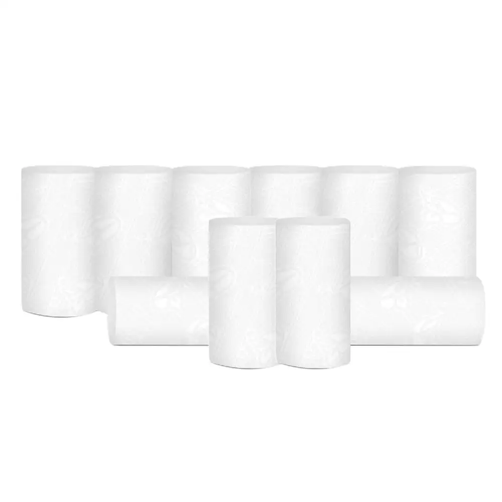 10 рулонов 4 слоя туалетной ткани домашний туалетный рулон туалетная бумага