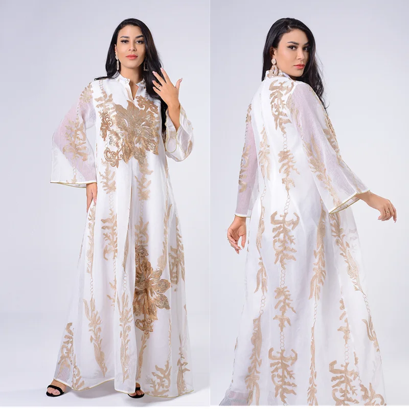 

Eid Mubarak Abaya Dubai Turkey Muslim Fashion Women jalabiya Dress Islam Caftan Marocain Vestidos Clothing Robe Musulman