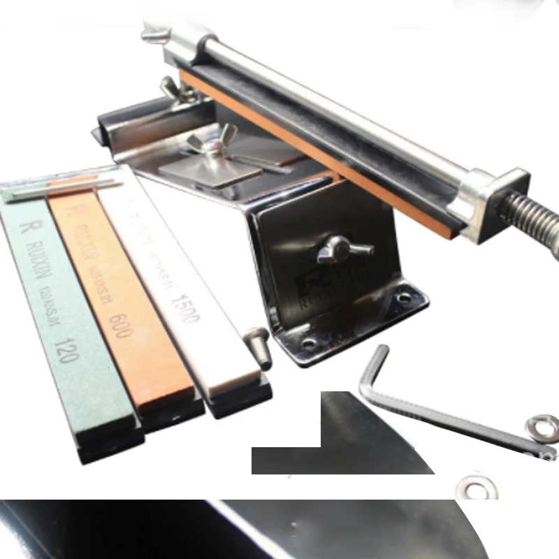 Профессиональная система для заточки кухонных ножей с 3 точильными камнями