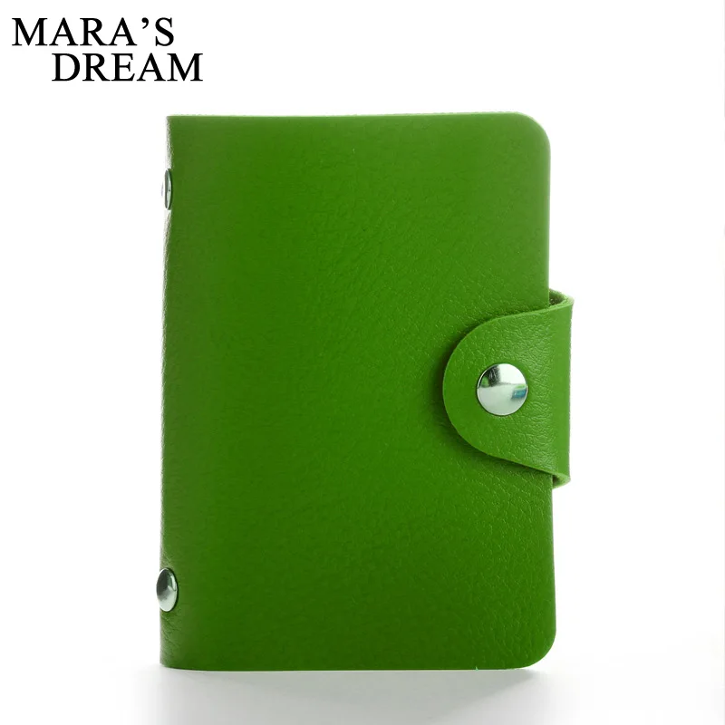 Mara's Dream 2019 Unisex Card Case Business Credit Holder 24 BitsPU Leather Buckle Bank Transportati | Багаж и сумки