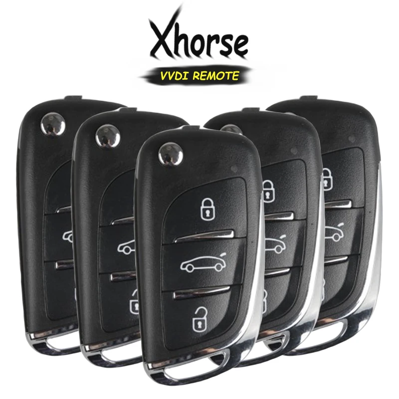 KEYECU 5x (английская версия) Xhorse DS Style X002 Series универсальный пульт дистанционного