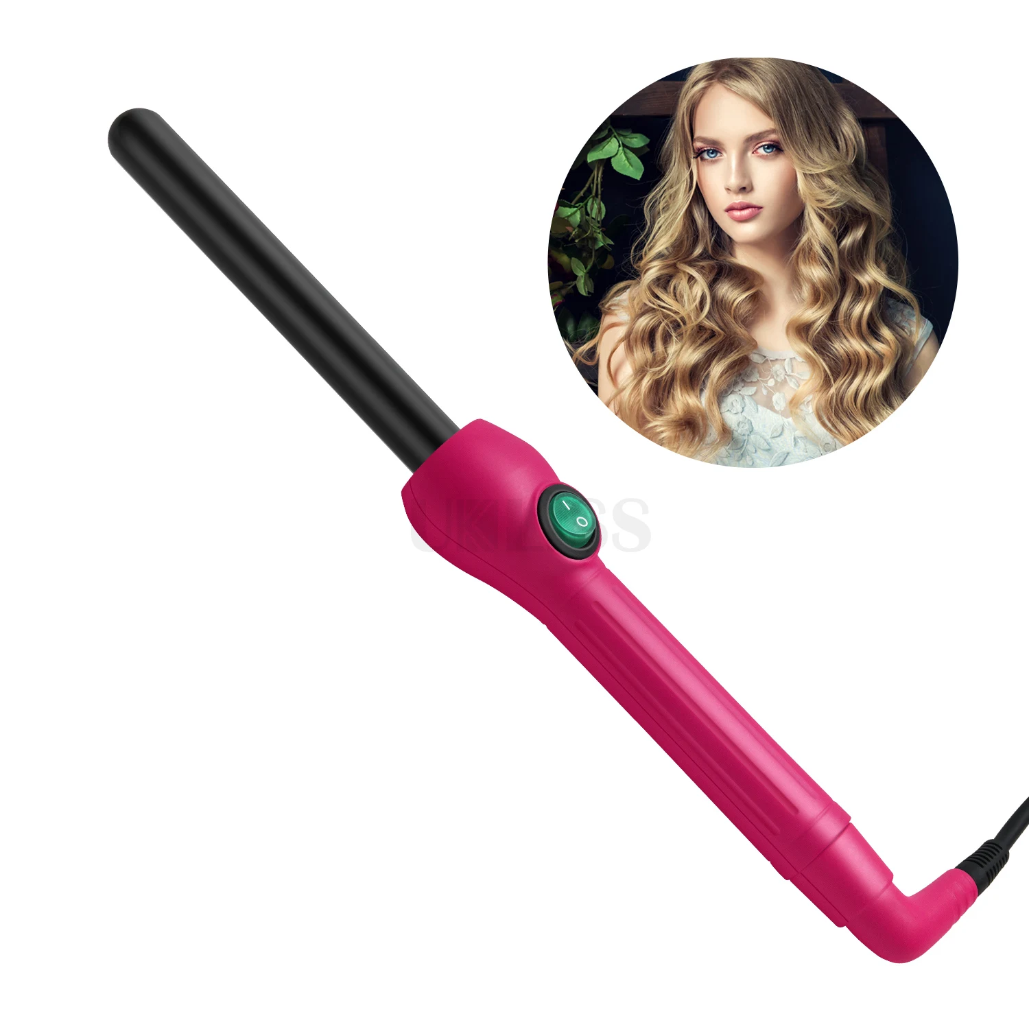 

Curling Iron Curls Rotating Electric Ceramic Hair Curler Wand Professional Curlers Ceramic Chopstick Curls Hair Styling Tools