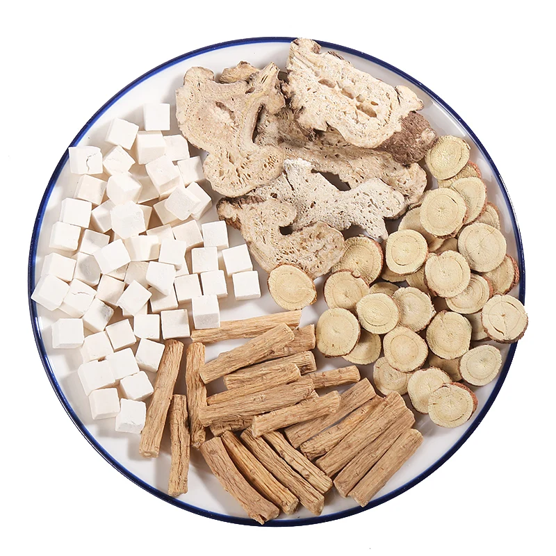 Codonopsis 9 г/пакет * 10 Atractylodes Poria orice 6 |
