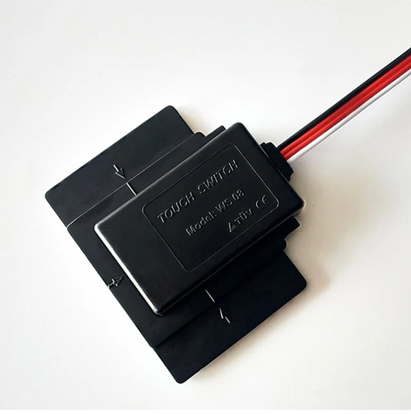 DC 12V One-touch Mirror Touch Control Switch For Kitchen Bathroom Glass Lamp Light LED | Электроника