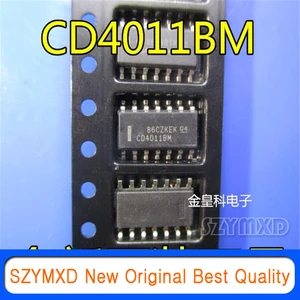 5Pcs/Lot New Original CD4011BM CD4011BM96 SOIC-14 logic chip quad NAND gate 2 input In Stock