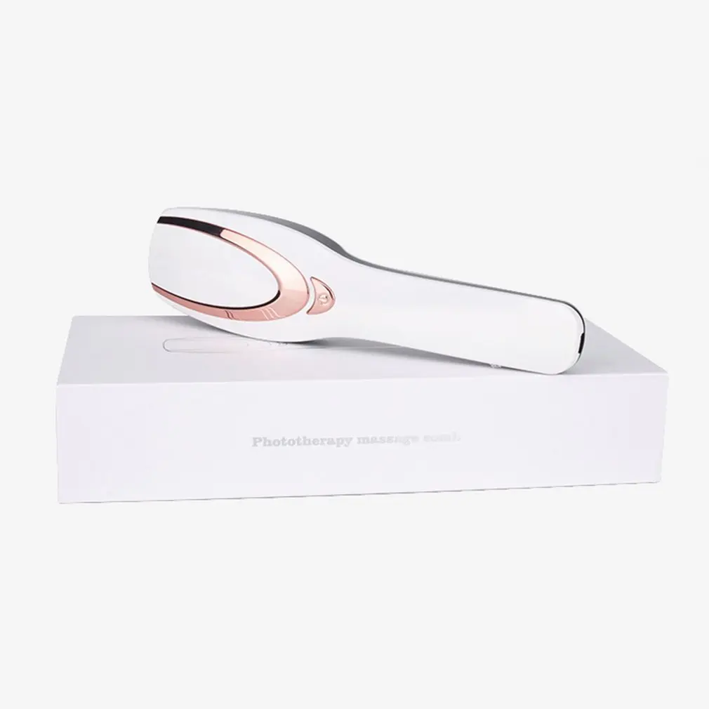 

Hair Comb New Comb Three Color Therapy Light Electric Head Care Massage Hair Comb Portable Comb Scalp Massage Comb