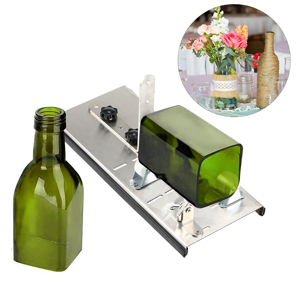 Adjustable 3 Wheels Glass Bottle Cutter Tool Professional Bottles Cutting DIY Cut Tools Machine Wine Beer | Инструменты