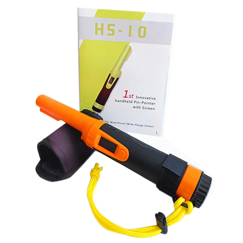 Оранжевый подводный металлоискатель Подземный детектор металла золота