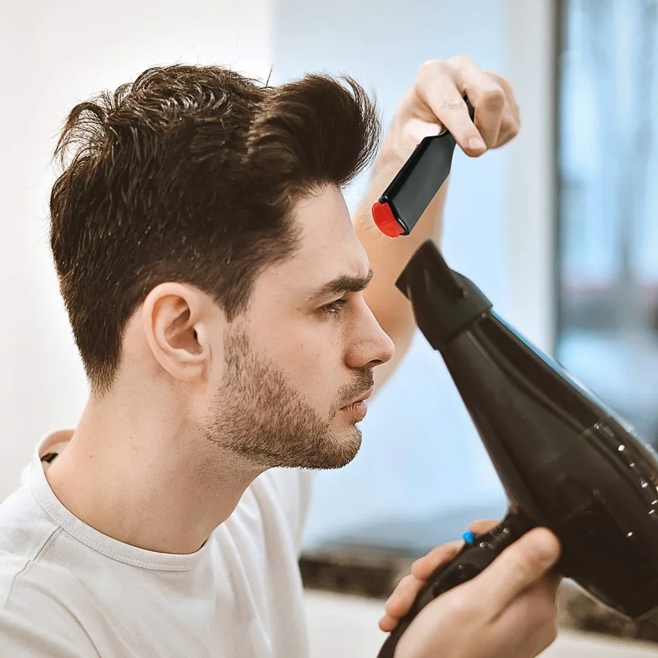 

BI Beauty Hair Comb Professional Hair Brush Rat Tail Comb Styling Hairbrush Straight Curly Wet Hair Scalp Massage Brush Freeship