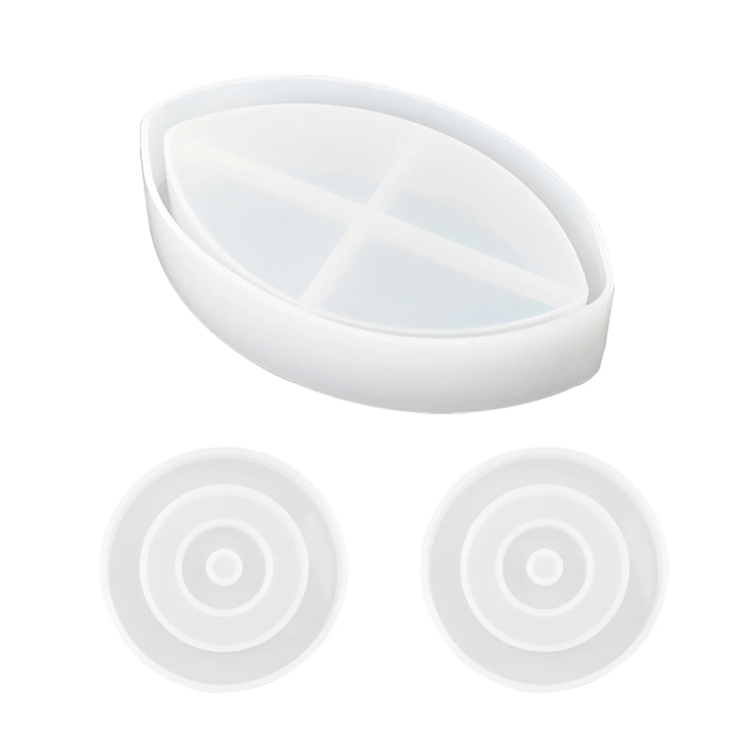 Набор силиконовых зеркальных подставок сделай сам |