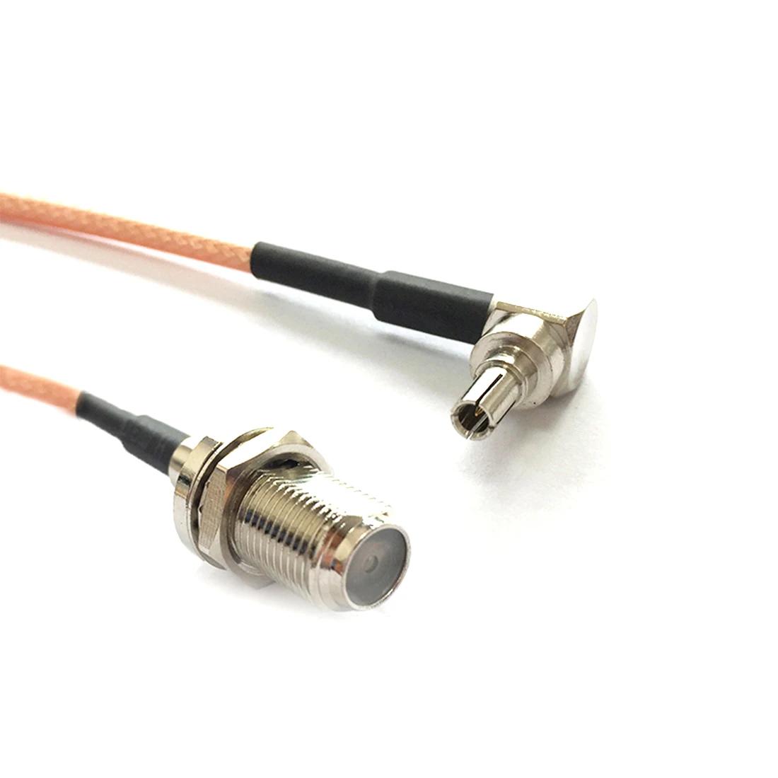 Кабель с pigtail CRC9 на F 15 см гнездо типа для разъема прямой угол 90 градусов Модемов