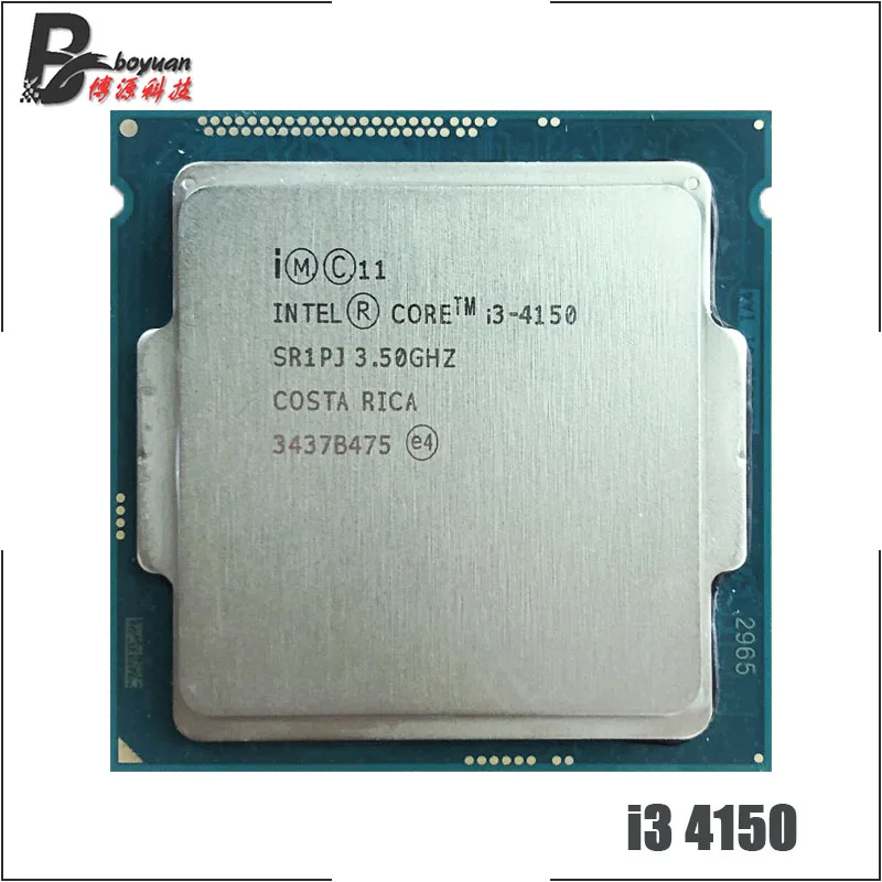 Двухъядерный процессор Intel Core i3 4150 3 5 ГГц Мб 54 Вт LGA 1150|Процессоры| |