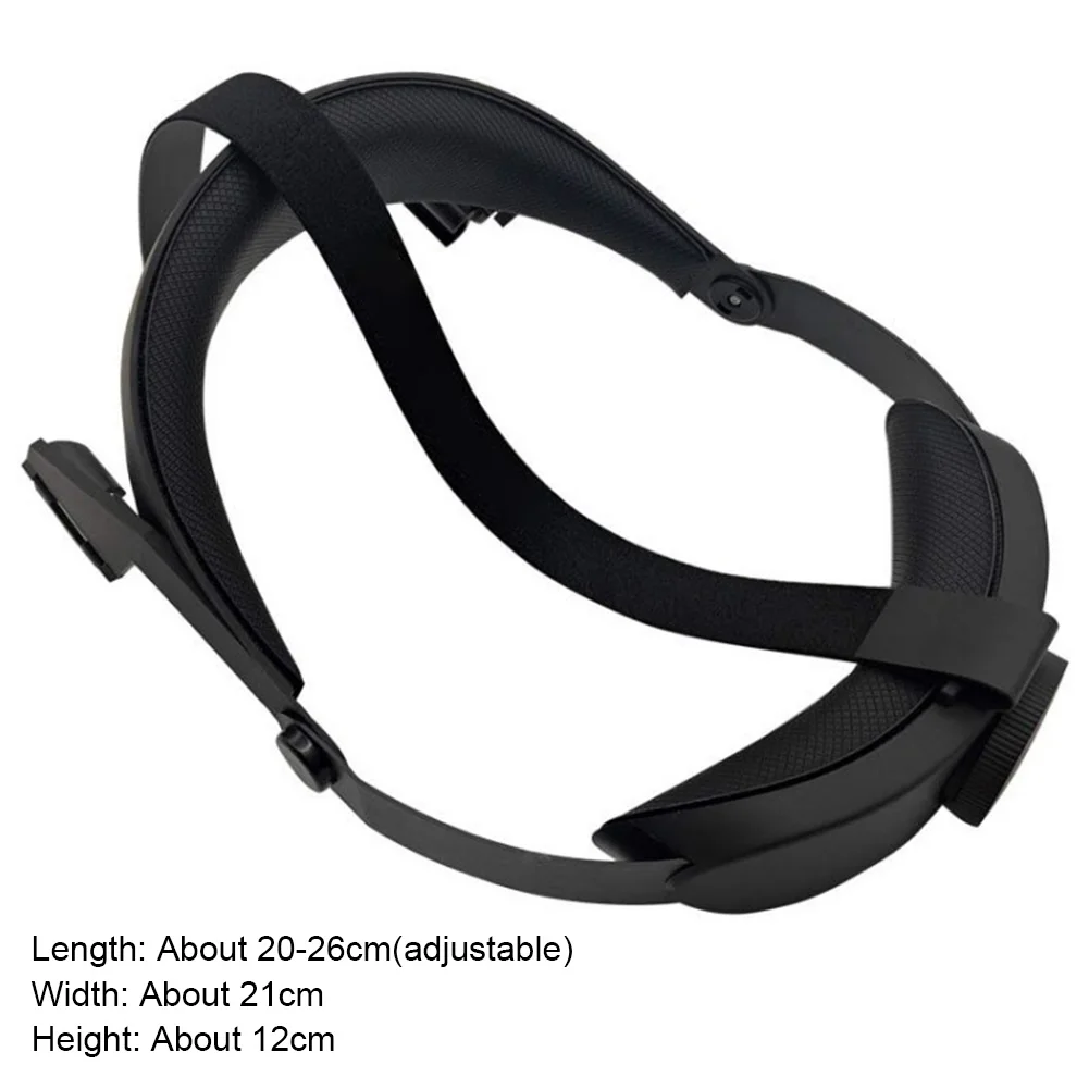 

Gaming Portable VR Accessories Comfortable Eleastic Soft Pad Reduce Pressure Head Strap Adjustable Headband For Oculus Quest