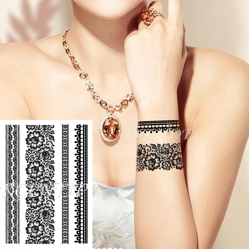 Водостойкая временная татуировка-наклейка крылья льва ангела ручная повязка