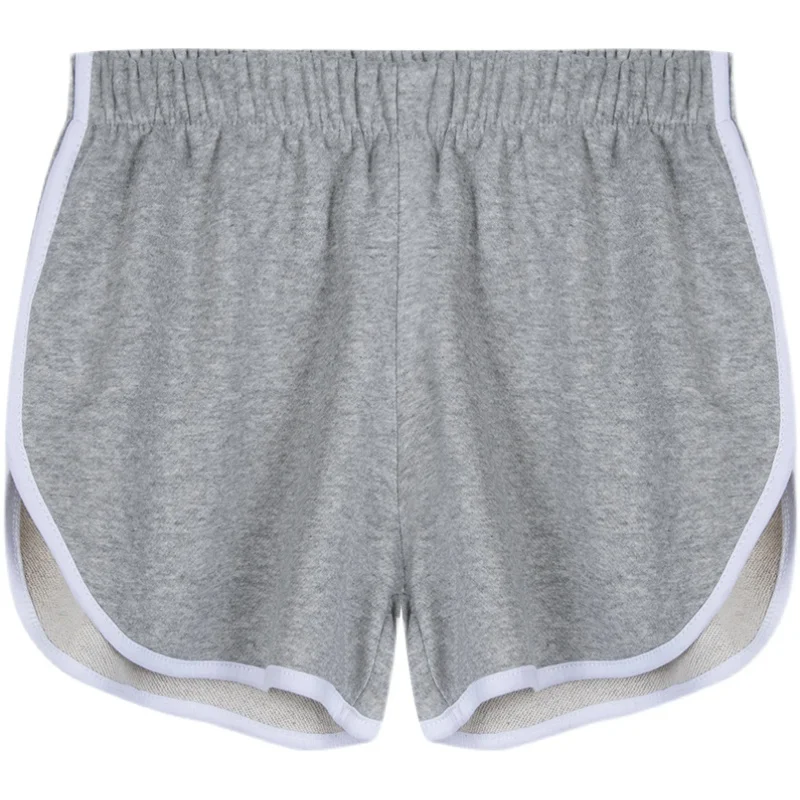 

Summer Black Loose Casual Shorts for Women 2021 New High Top Sports Outdoor Wear Home Gray Wide-Leg Pants Fashion