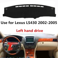 taijs factory anti dust polyester fibre car dashboard cover for lexus ls430 2002 2003 2004 2005 left hand drive