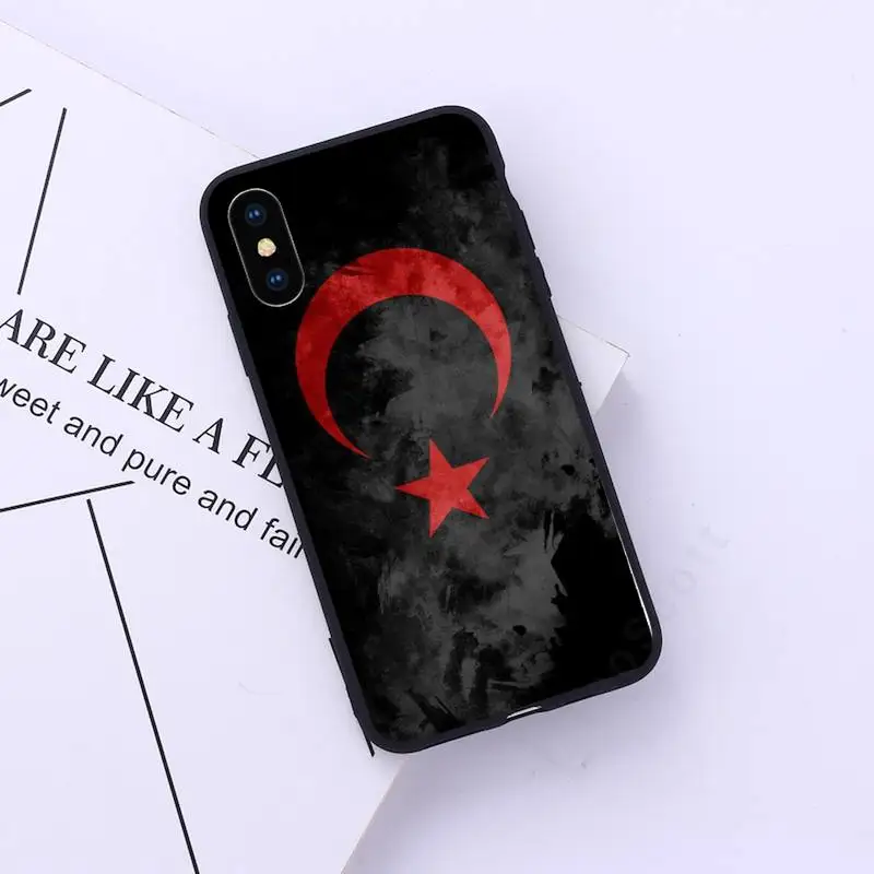

flag Turkey Galatasaray Mustafa Kemal Phone Case for iPhone 11 12 pro XS MAX 8 7 6 6S Plus X 5S SE 2020 XR
