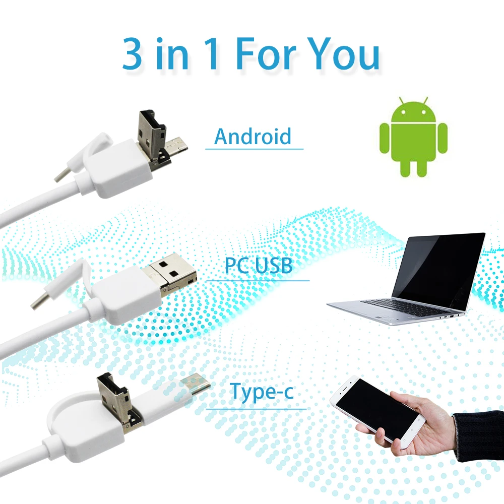 

Dental Camera HD Intraoral Endoscope Mini Camera LED Light Check USB Dentist Oral Real-time Video Dental Tools