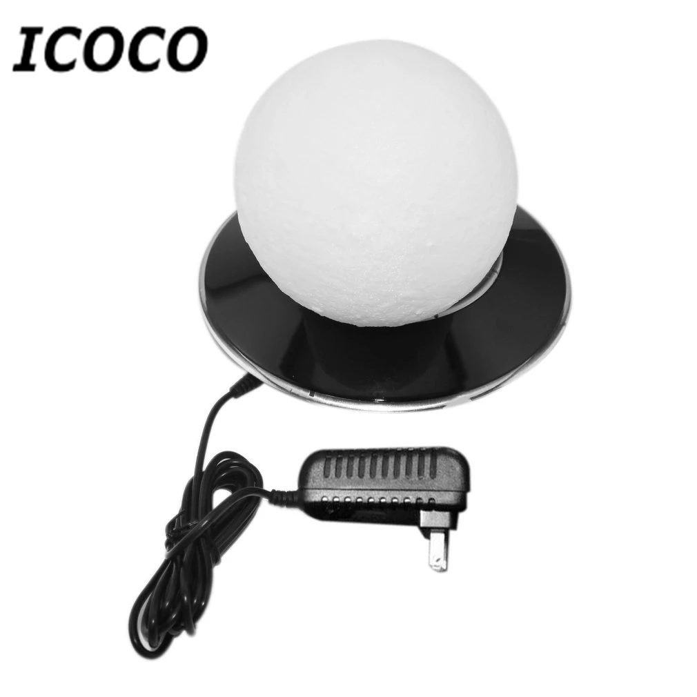 NEWKBO 15 см 3D Левитация луна лампа Магнитный Плавающий ночной Светильник Романтический День рождения фестиваль подарок для украшения дома лампа
