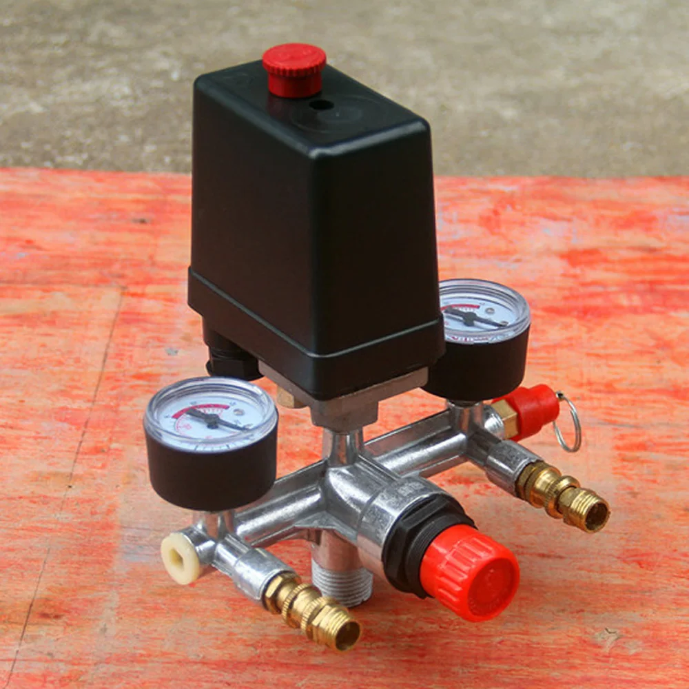 

1* Single Hole Pressure Valve Switch Assembly Air Compressors Accessories Part